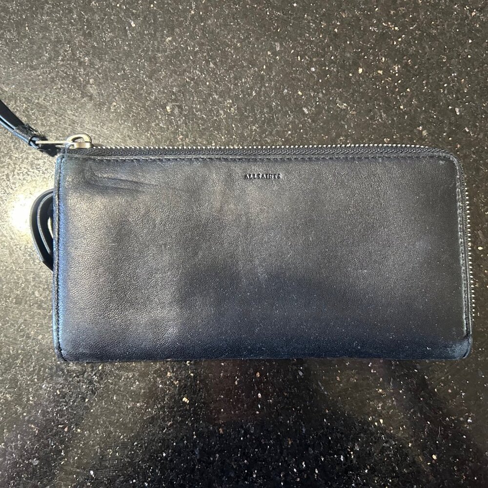 All Saints Real Leather Wallet